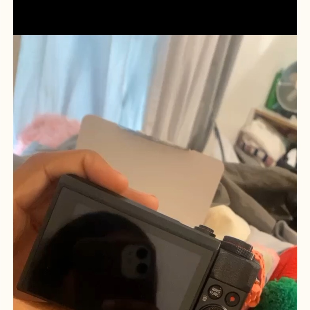 Canon Black Digital Camera